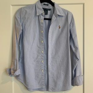 Classic slim fit oxford button down